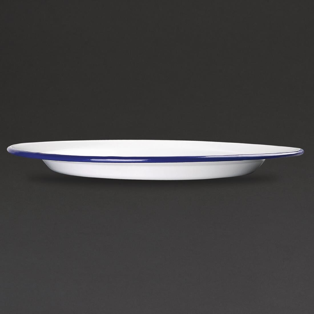 Olympia Enamel Dinner Plates 300mm