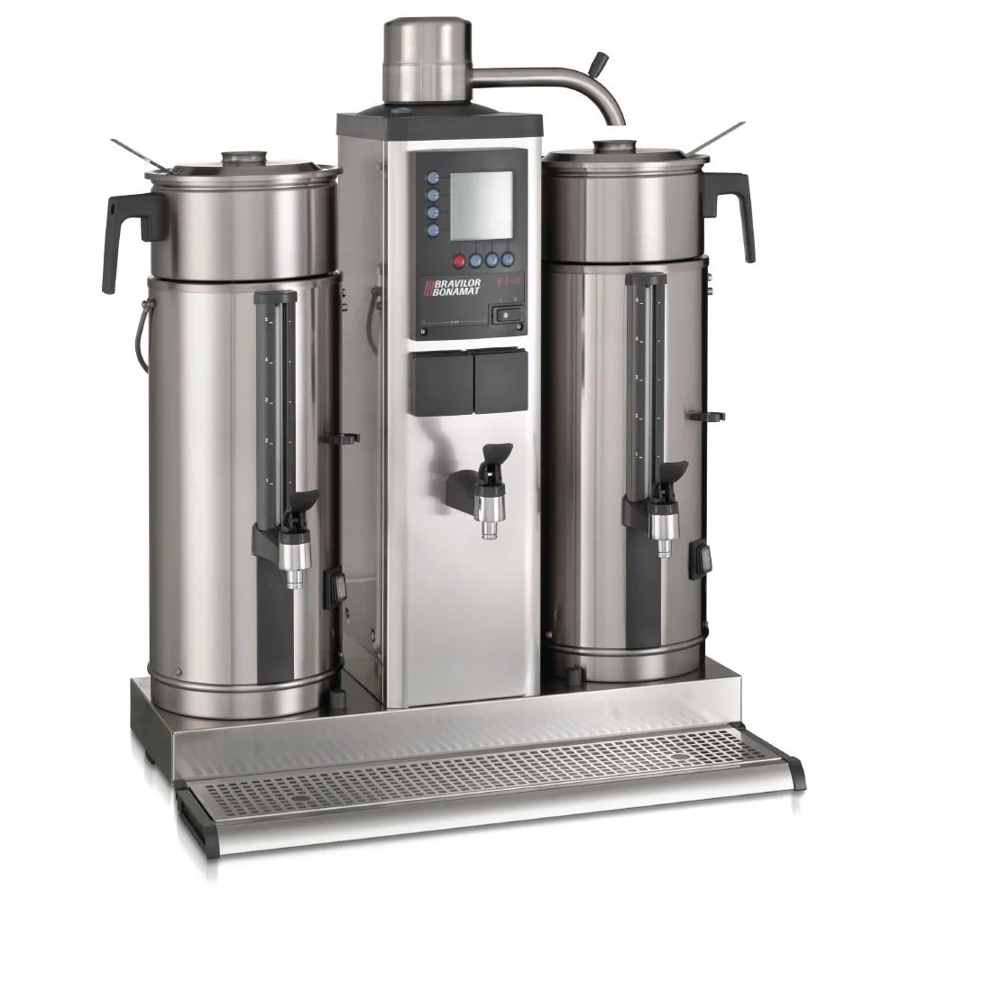 Bravilor B5 HW Bulk Coffee Brewer with 2x5Ltr Coffee Urns and Hot Water Tap Three Phase