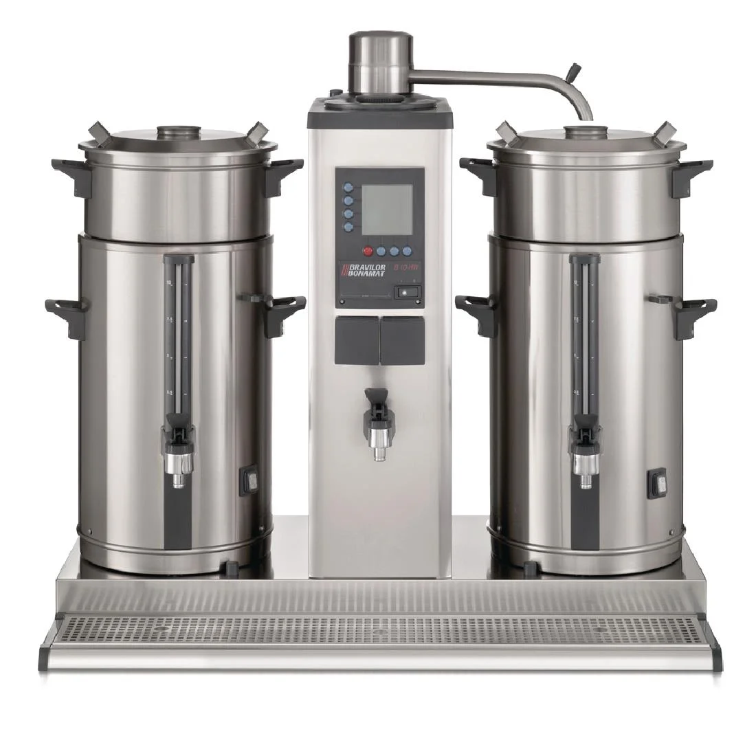 Bravilor B10 HW5 Bulk Coffee Brewer with 2x10Ltr Coffee Urns and Hot Water Tap 3 Phase