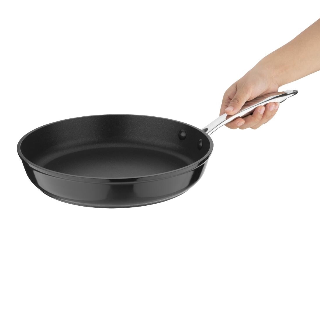 Vogue Cast Aluminium Non Stick Teflon Frying Pan 260mm