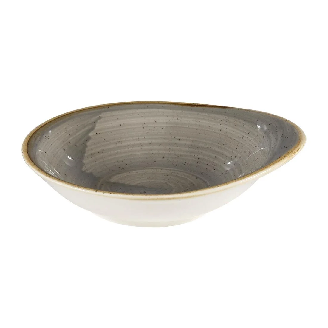 Churchill Stonecast Round Dishes Peppercorn Grey 160mm (12 Pack) - Image 2