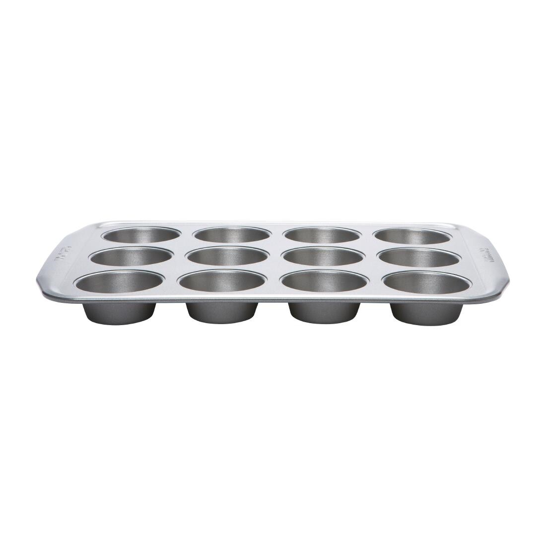 Circulon Carbon Steel 12 Cup Muffin Tin 280mm