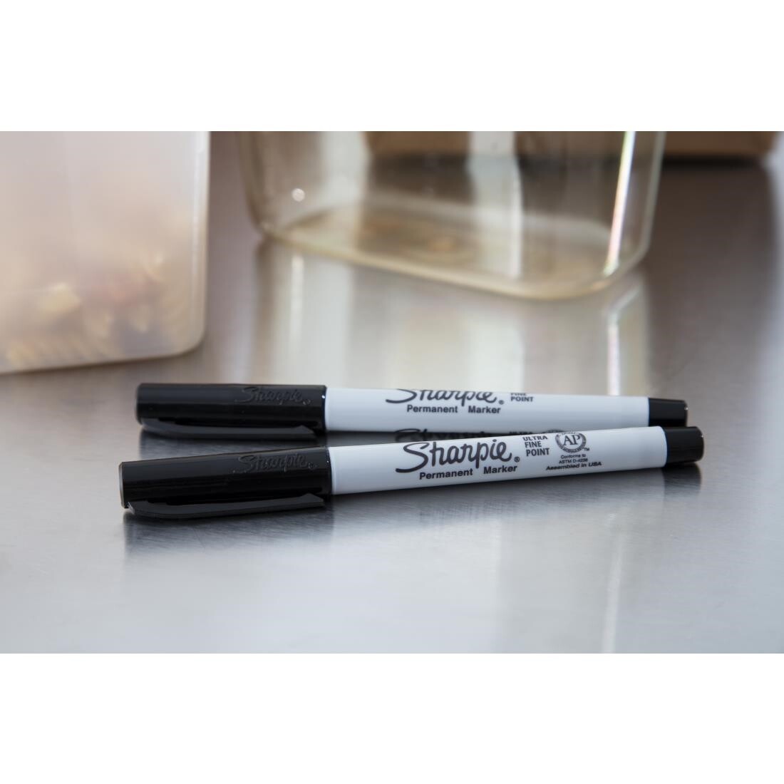 Sharpie Ultra Fine Permanent Marker Black 2 Pack