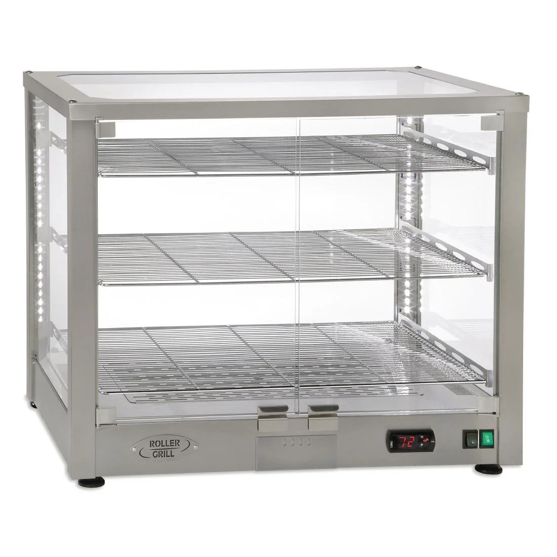 Roller Grill Heated 3 Shelf Display Cabinet WD780 DI - Image 1