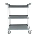 Nisbets Essentials Polypropylene Compact Mobile Trolley - Image 3