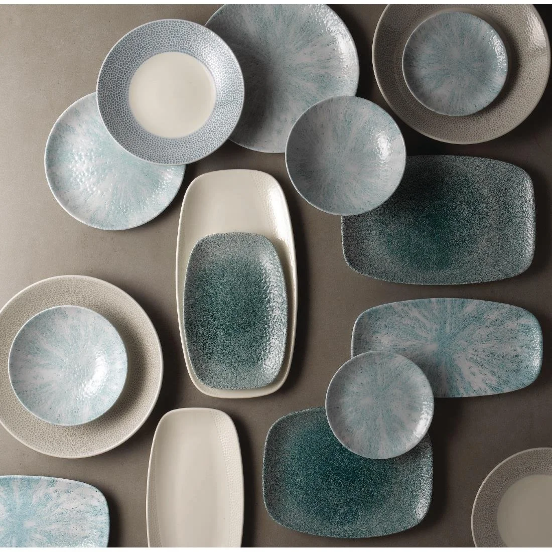 Churchill Isla Deep Coupe Plates Shale Grey 281mm (12 Pack) - Image 2