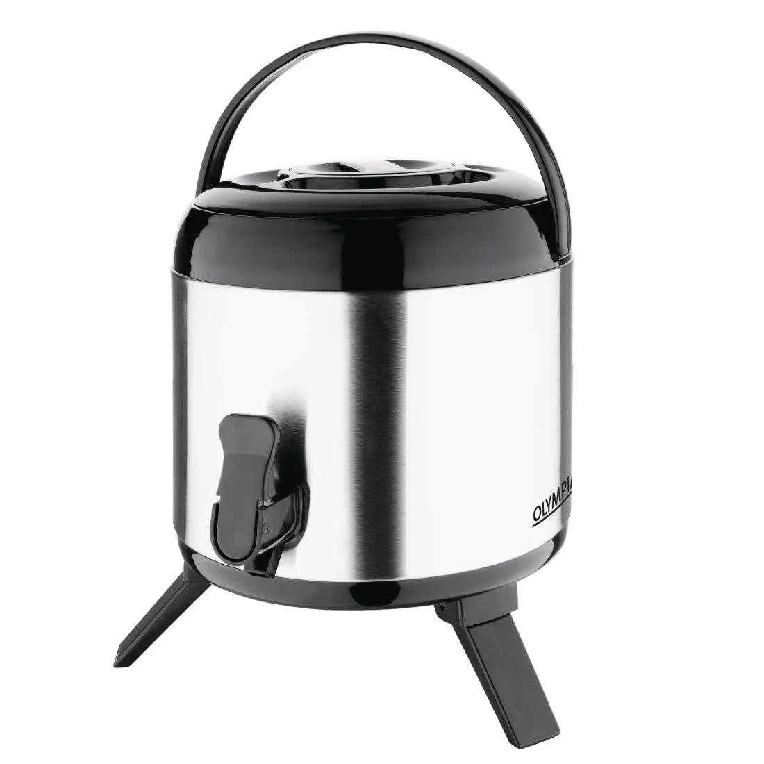 Olympia Stainless Steel Double-Wall Beverage Dispenser 6Ltr - Image 1