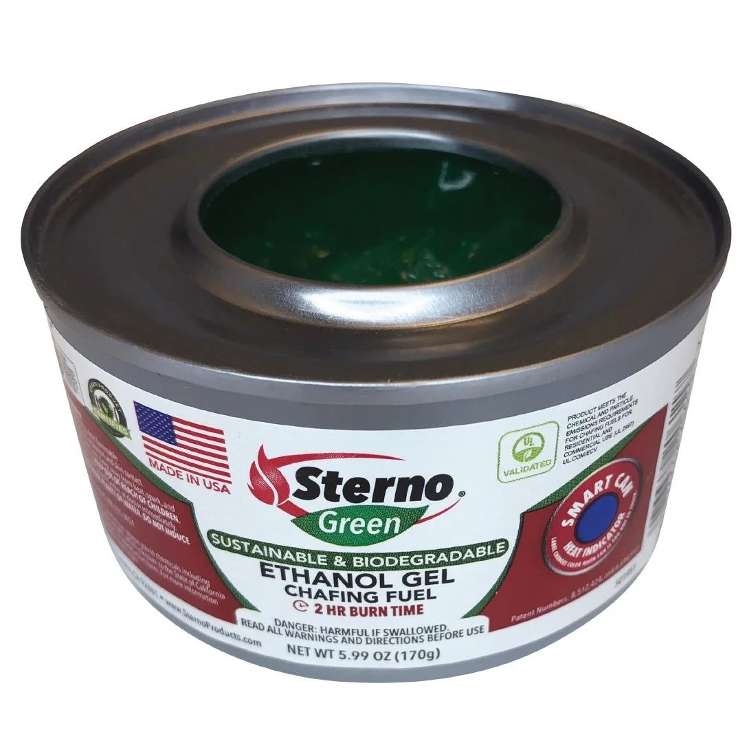 Sterno Green Ethanol Gel Chafing Fuel 2 Hour (144 Pack) - Image 2