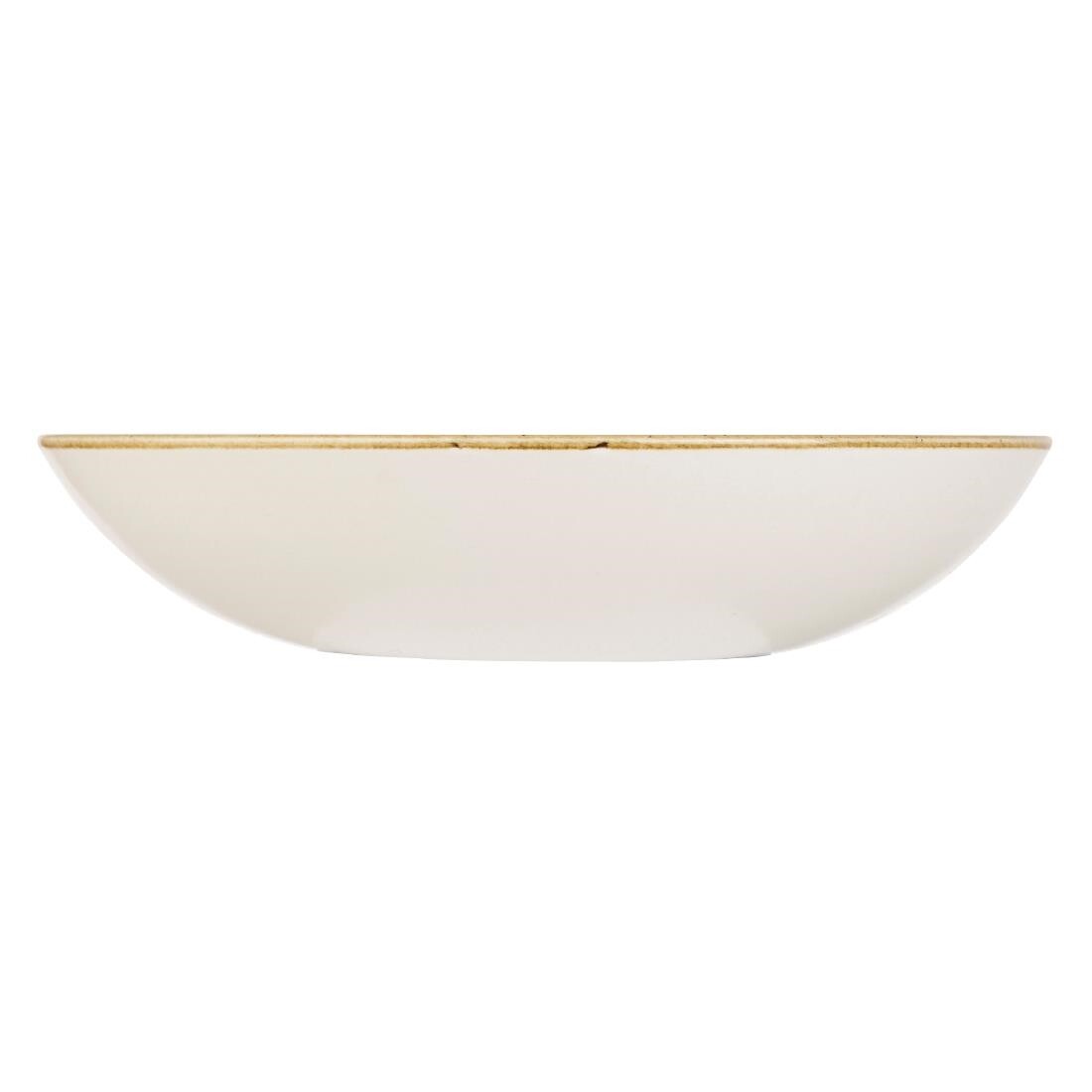 Churchill Stonecast Round Coupe Bowl Barley White 220mm