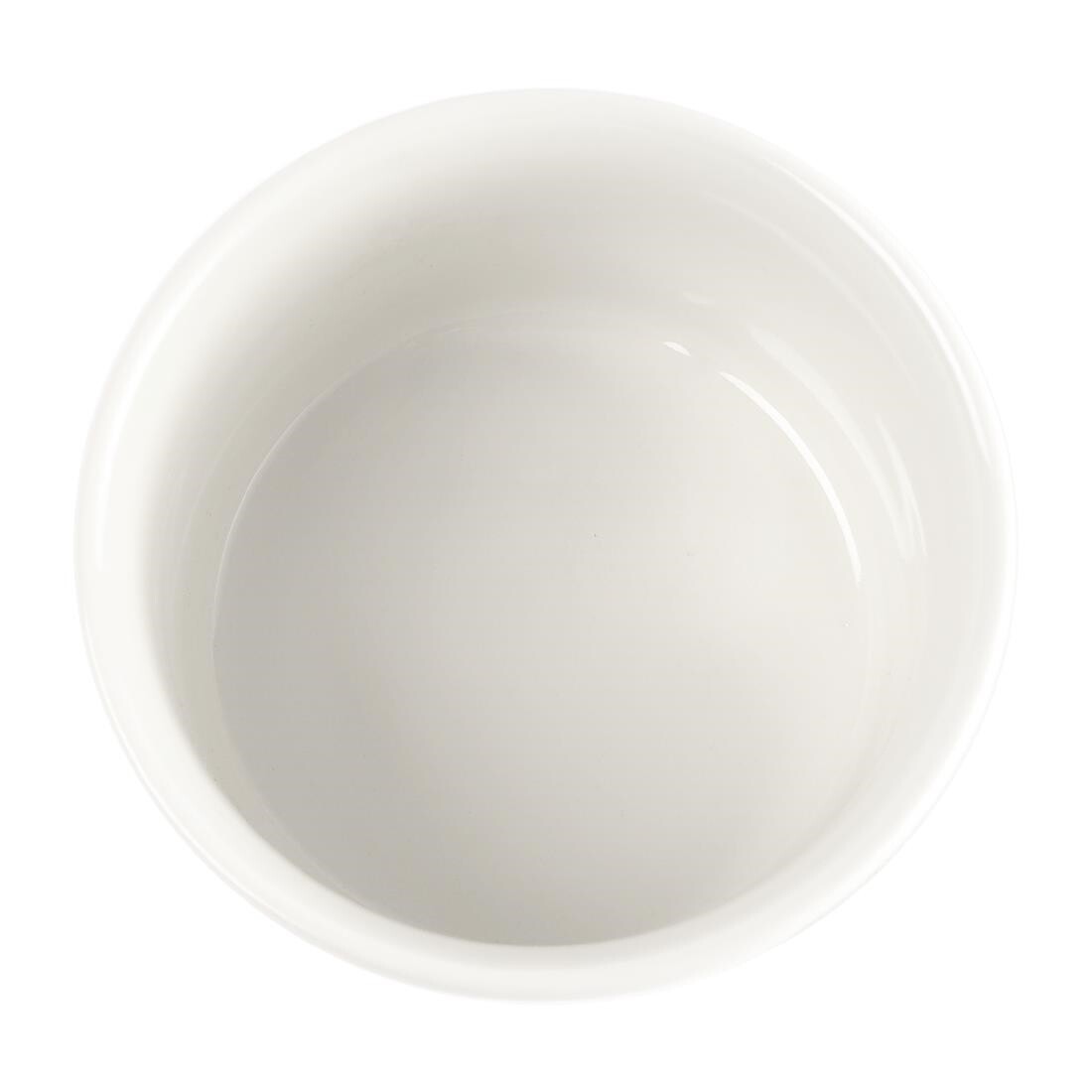 Churchill White Souffle Dishes 100mm