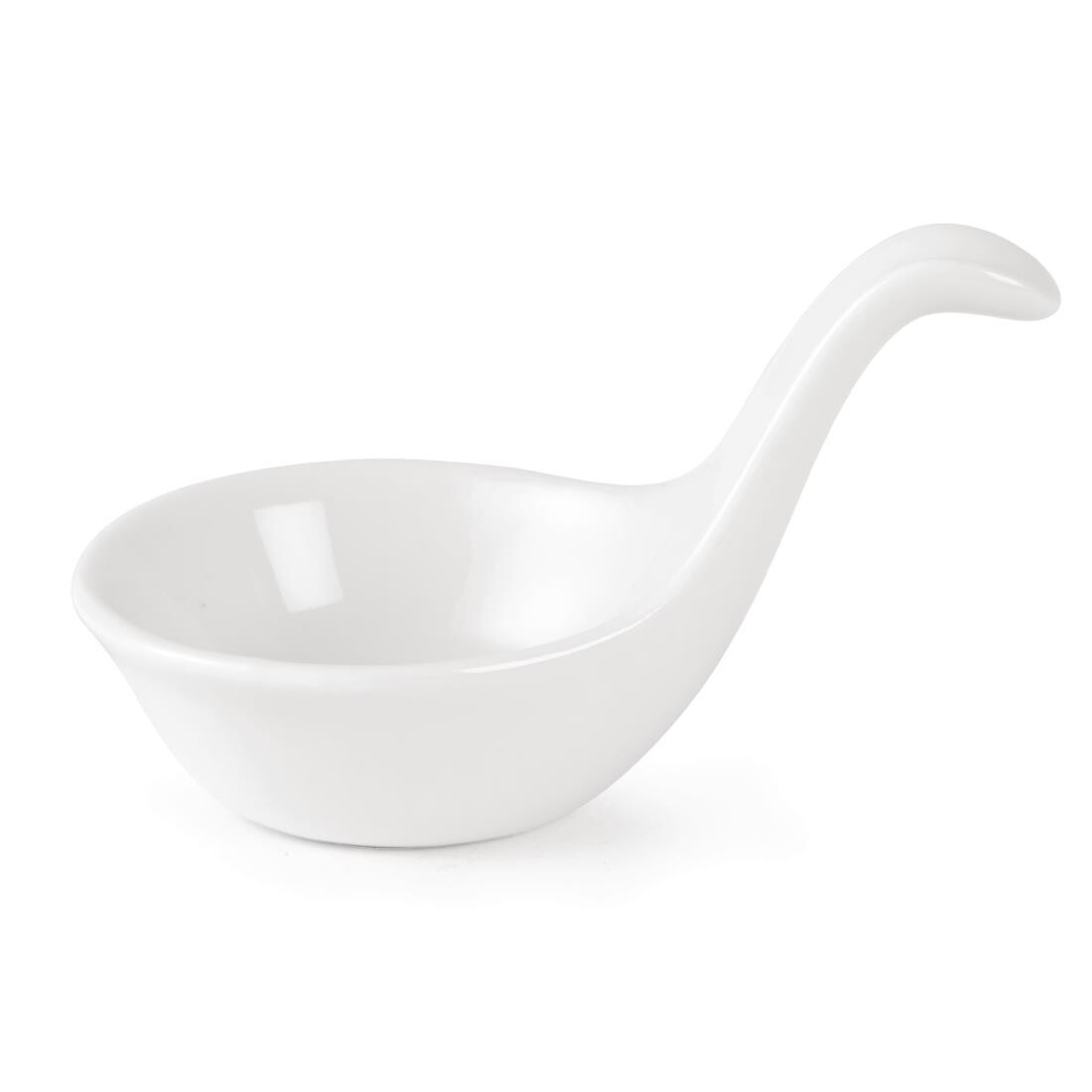 Olympia Miniature Spoon Shape Dipping Bowls 57x 57mm
