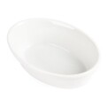 Olympia Whiteware Oval Pie Bowls 145mm