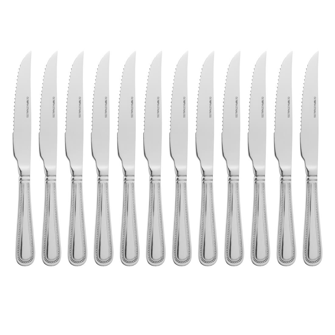 Olympia Bead Steak Knives