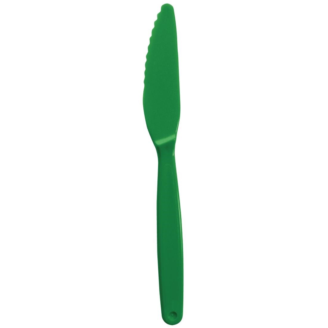 Kristallon Polycarbonate Knife Green