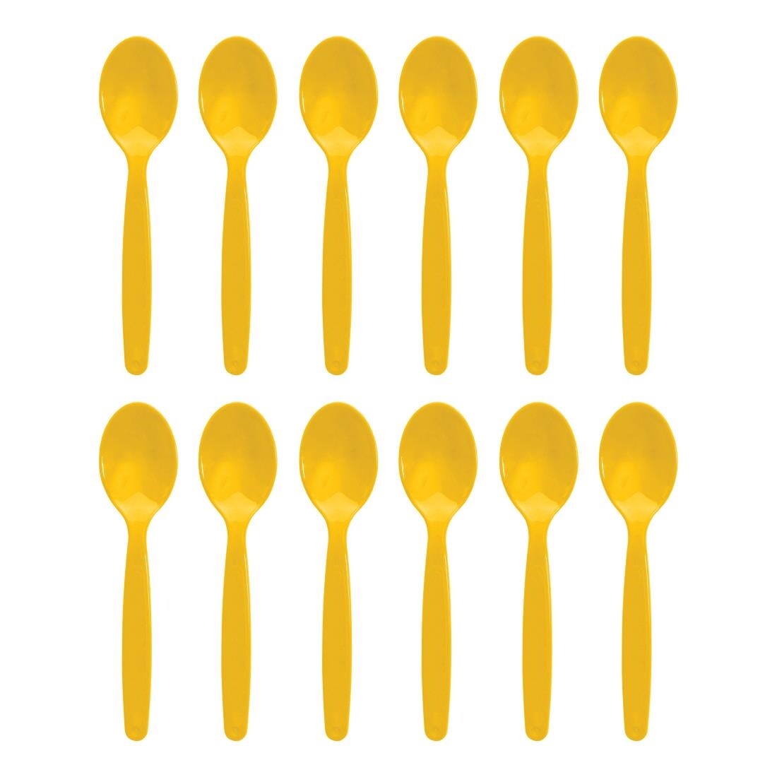 Kristallon Polycarbonate Spoon Yellow