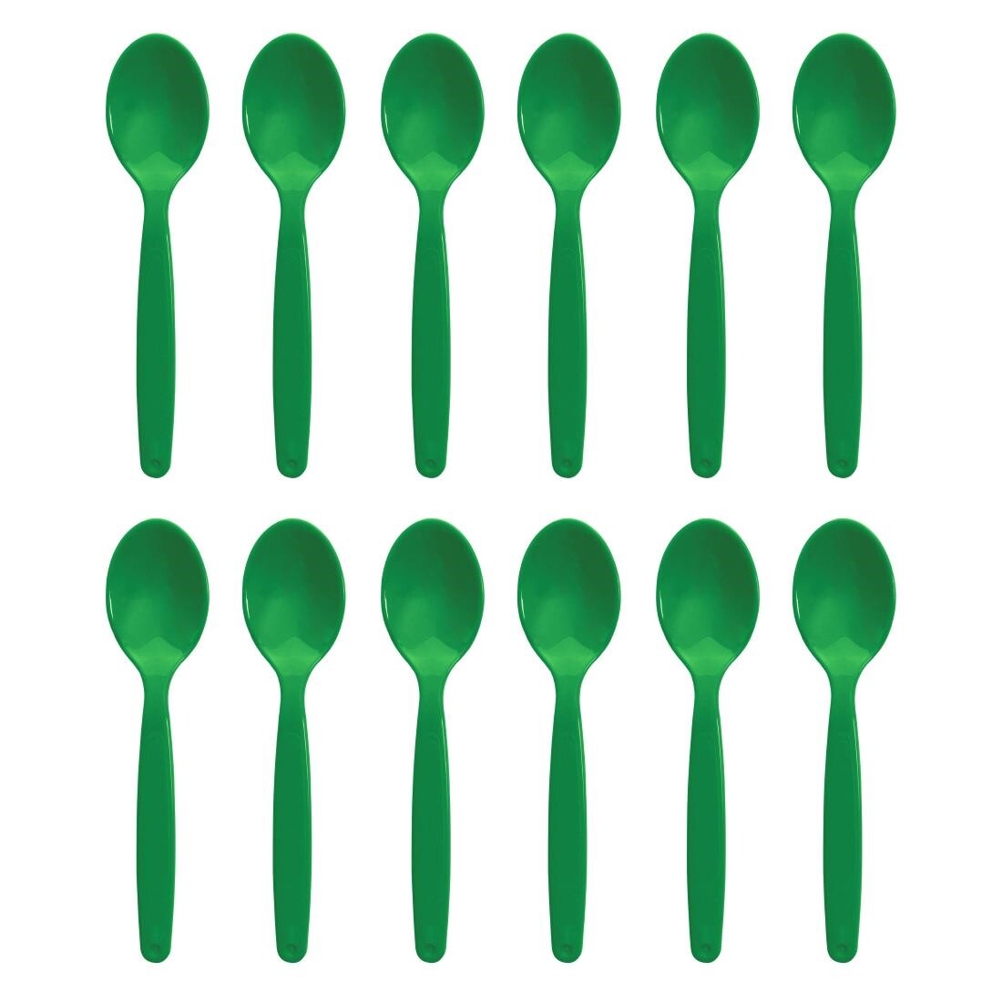 Polycarbonate Spoon Green Kristallon