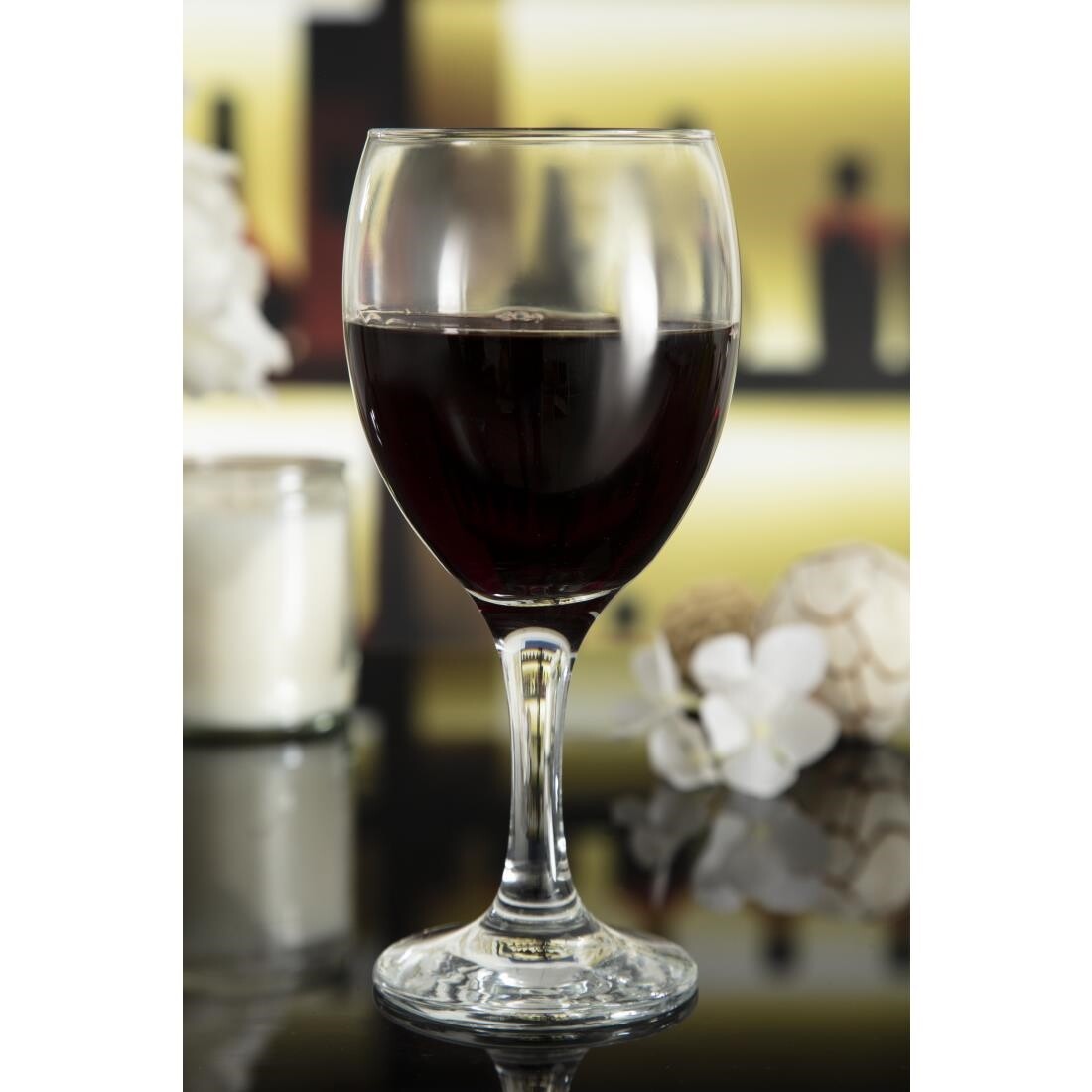 Utopia Imperial Wine Glasses 340ml CE Marked at 125ml 175ml and 250ml