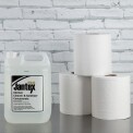 Jantex Centrefeed White Roll 2ply 6 Pack