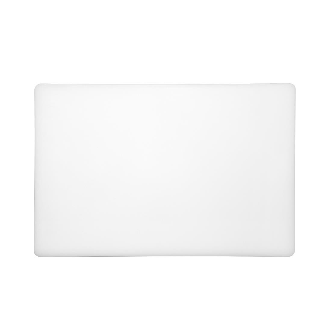 Hygiplas Thick Low Density White Chopping Board
