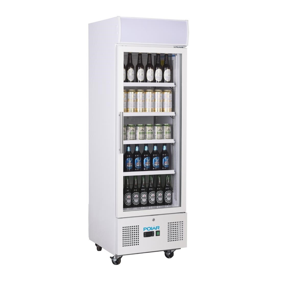 Polar Display Fridge 218Ltr