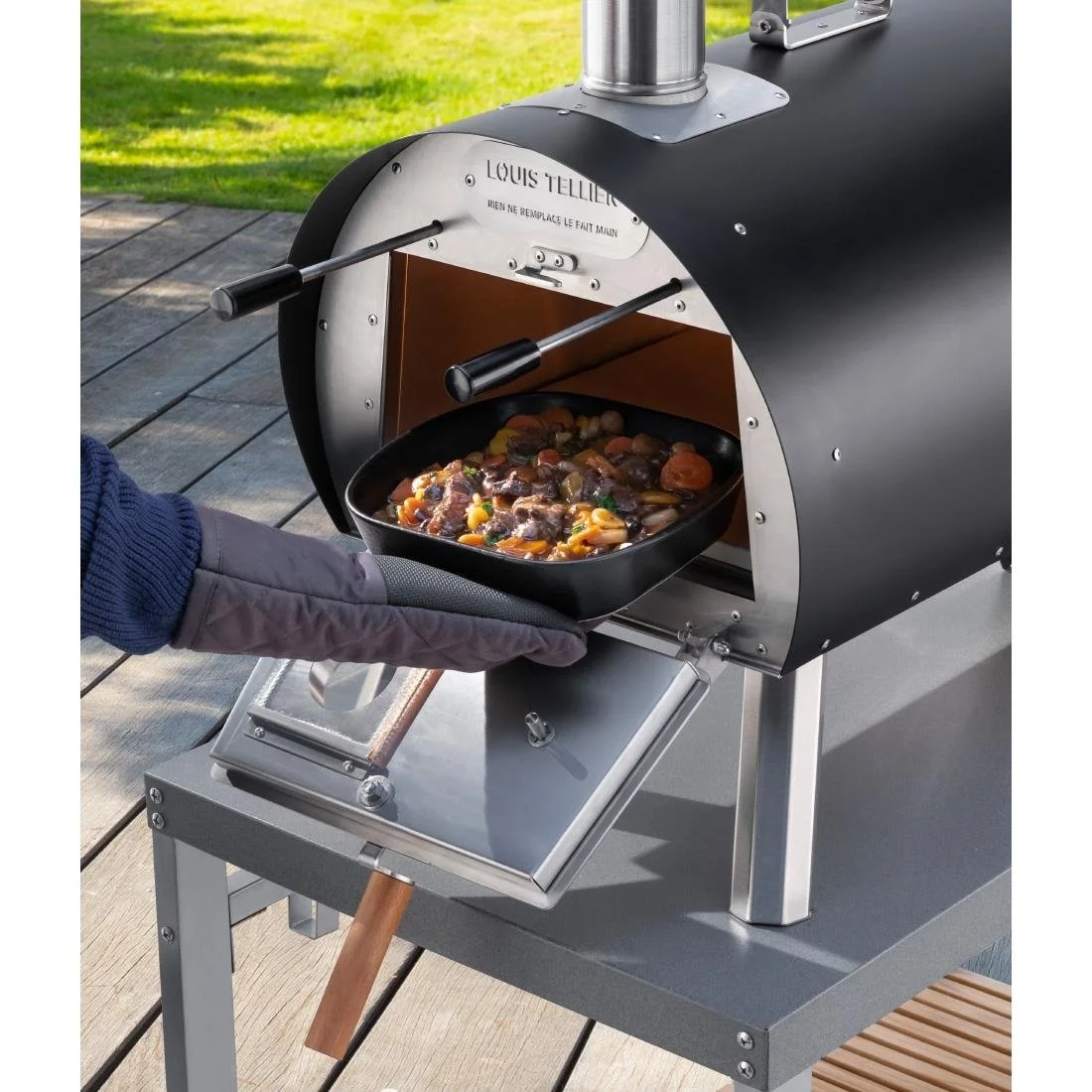 Louis Tellier Marcel Wood-Fired Outdoor Oven MARC01 - Image 14