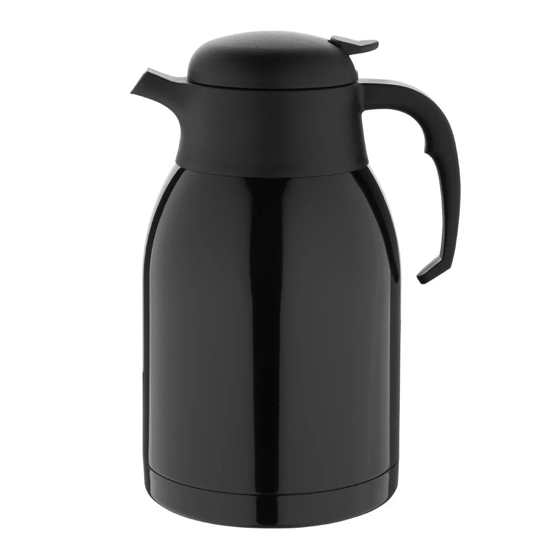 Olympia Vacuum Jug Black 2Ltr - Image 1
