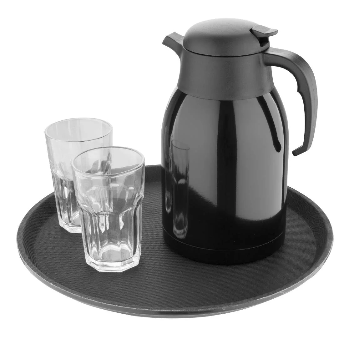 Olympia Vacuum Jug Black 2Ltr - Image 6