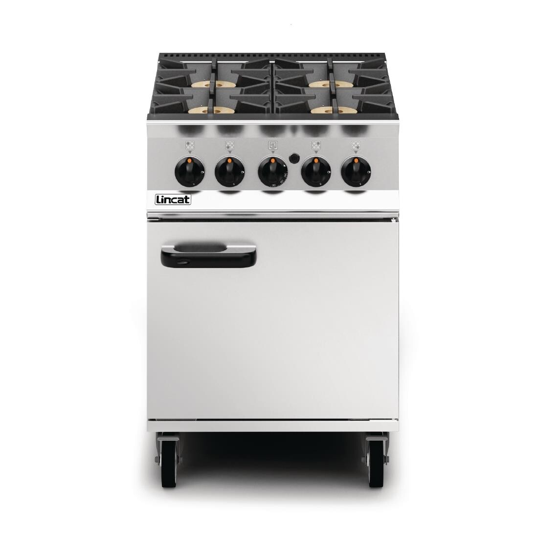 Lincat Opus 800 Propane Gas 4 Burner Range with Right Hand Door OG8001/P/RHD