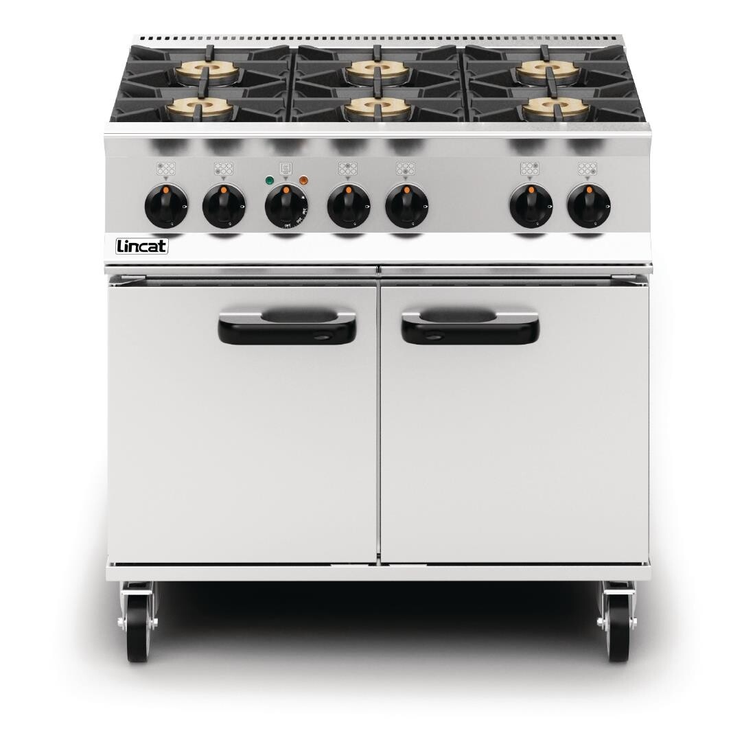 Lincat Opus 800 Propane Gas 6 Burner Dual Fuel Oven Range OD8007/P