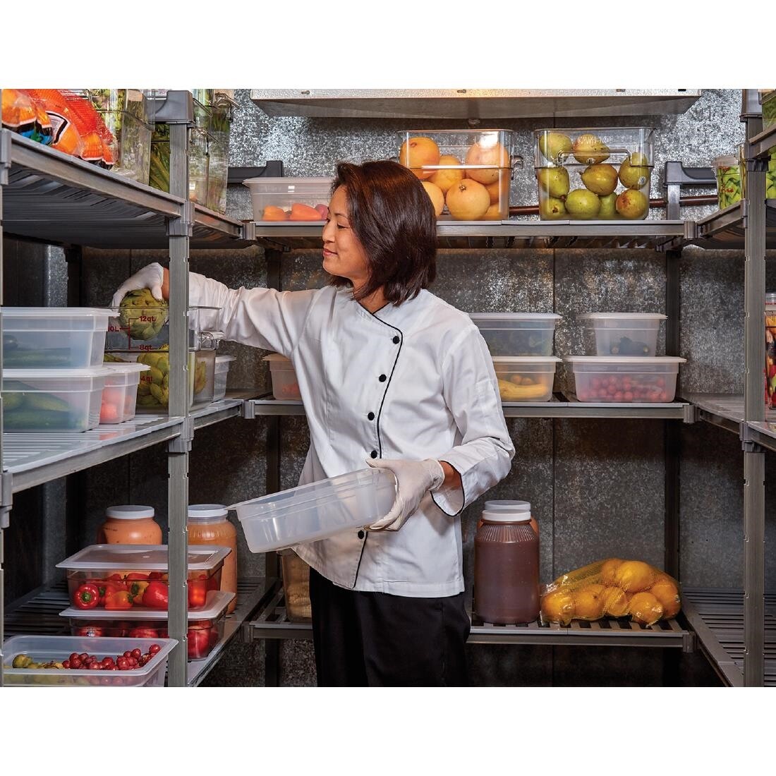 Cambro Stationary Vented 4 Shelf Starter Units 1830 x 1375 x 460mm