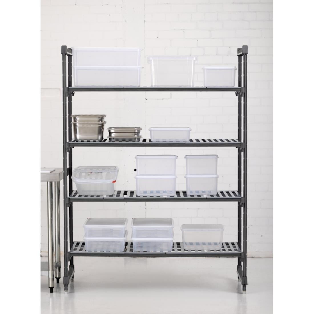 Cambro Stationary Vented 4 Shelf Starter Units 1830 x 1375 x 610mm