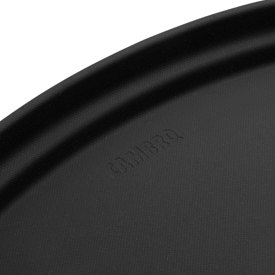 Cambro Camtread Large Black Tray Oval 68cm