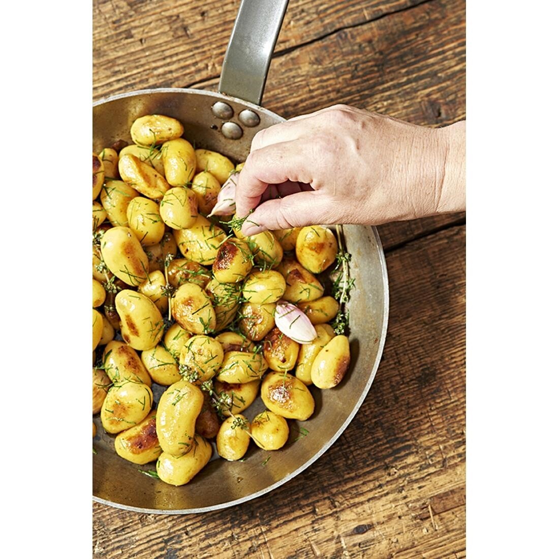 De Buyer Mineral B Black Iron Induction Frying Pan 200mm