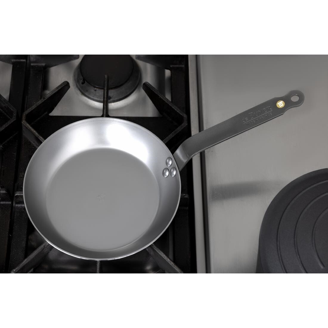 De Buyer Mineral B Black Iron Induction Frying Pan 240mm