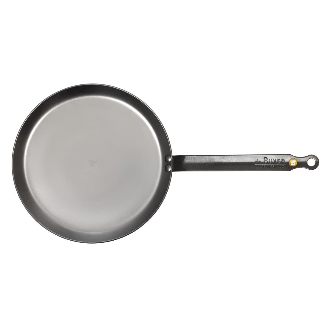 De Buyer Mineral B Black Iron Crepe Pan 240mm