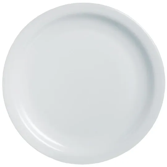 Arcoroc Hoteliere Opal Narrow Rim Plates 193mm (6 Pack)