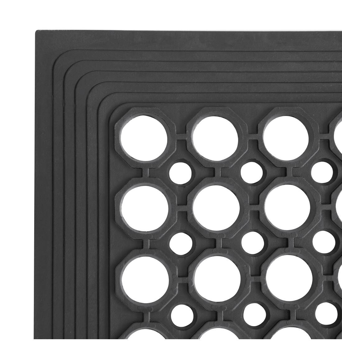 Jantex Rubber Anti Fatigue Mat Black