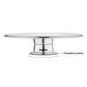 Vogue Stainless Steel Rotating Cake Stand 30cm - Image 2