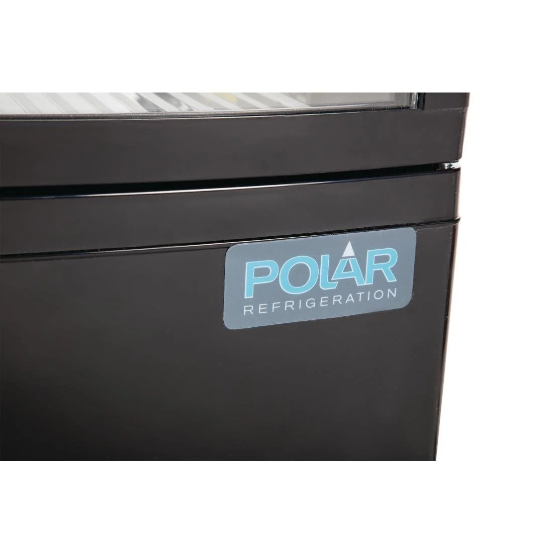 Polar C-Series Energy Efficient Curved Door Display Fridge Black 86Ltr - Image 6