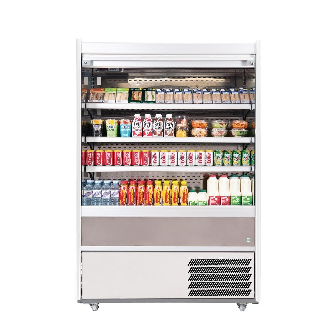 Williams Gem 1250mm Slimline Multideck Stainless Steel with Security Shutter R125-SCS