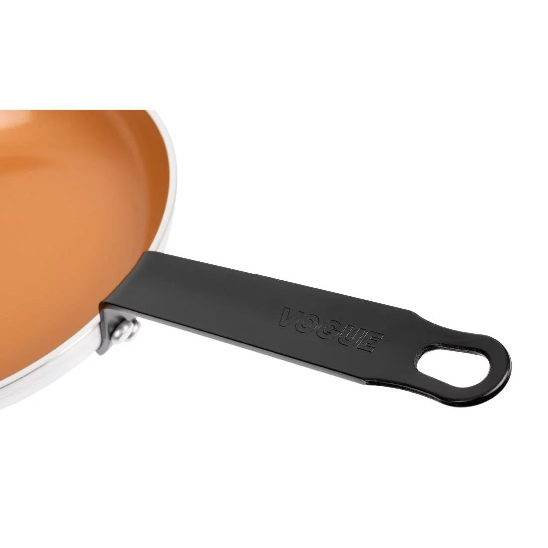 Vogue Aluminium Non-Stick Ceramic Coated Frying Pan 24cm - Image 5
