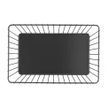 Olympia Wire Food Display Tray Rectangular Black 280x180x100mm - Image 7