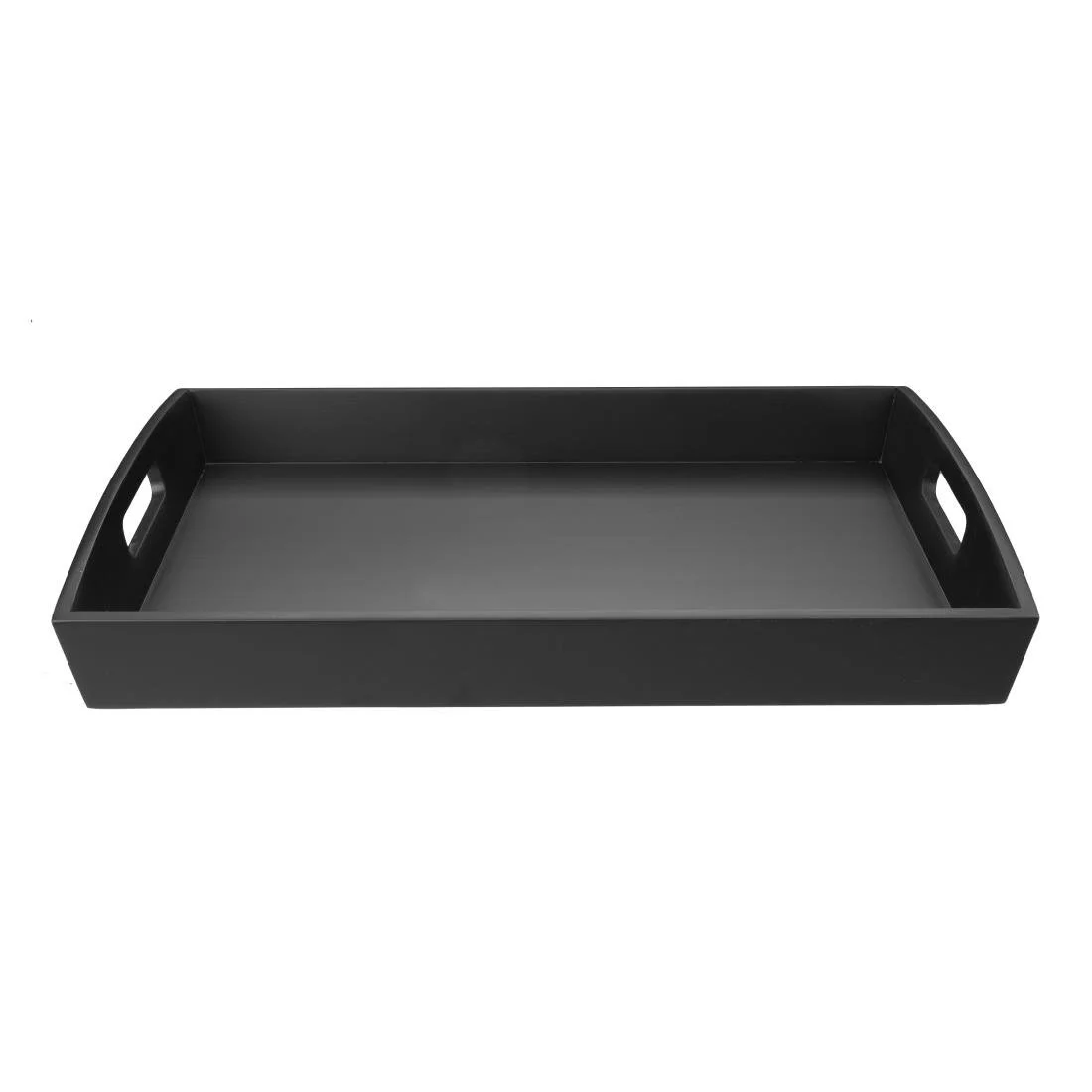 Olympia Bamboo Black Large Serving Tray 510x350mm - Image 1