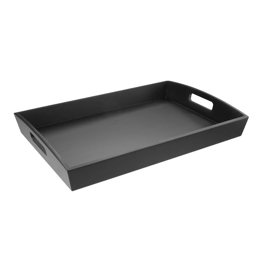 Olympia Bamboo Black Large Serving Tray 510x350mm - Image 2