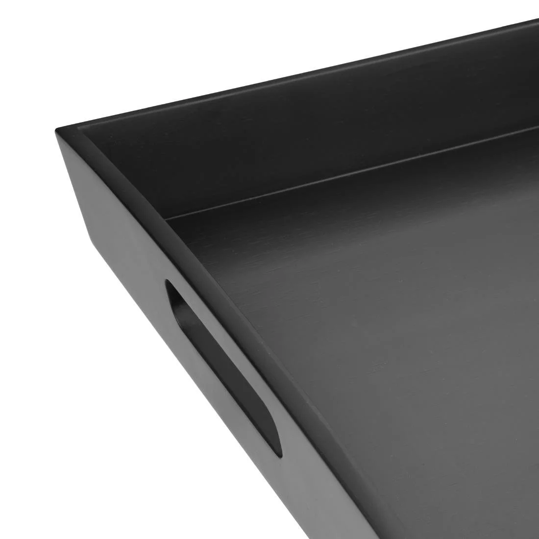 Olympia Bamboo Black Large Serving Tray 510x350mm - Image 3