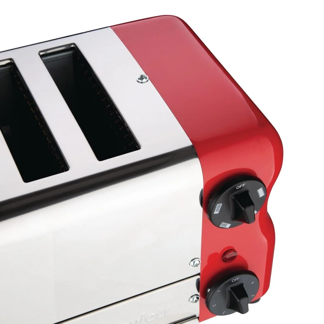 Rowlett Esprit 6 Slot Toaster Traffic Red w/2x Additional Elements & Sandwich Cage - Image 7