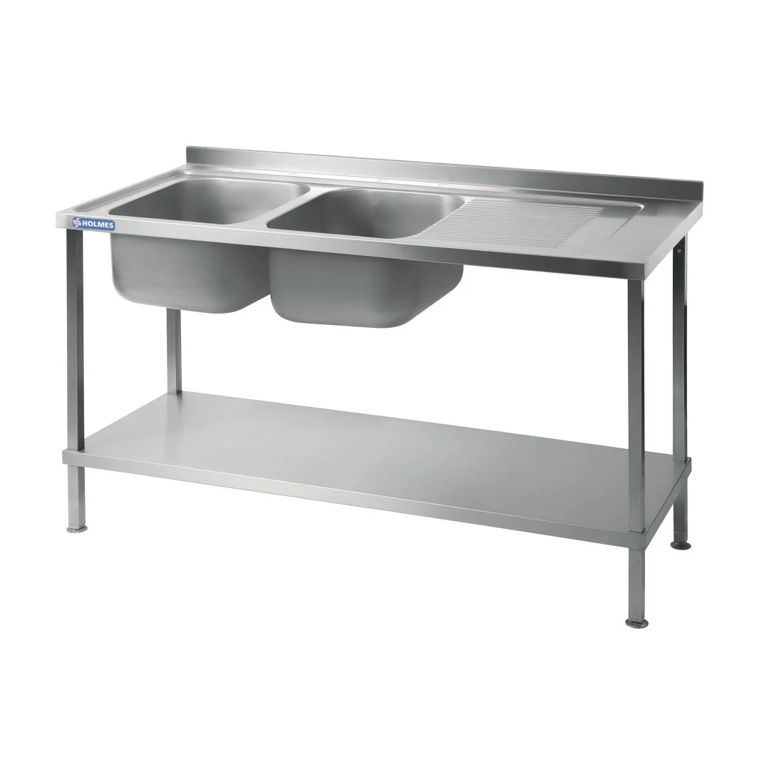 Holmes Fully Assembled Stainless Steel Sink Right Hand Drainer 1800mm