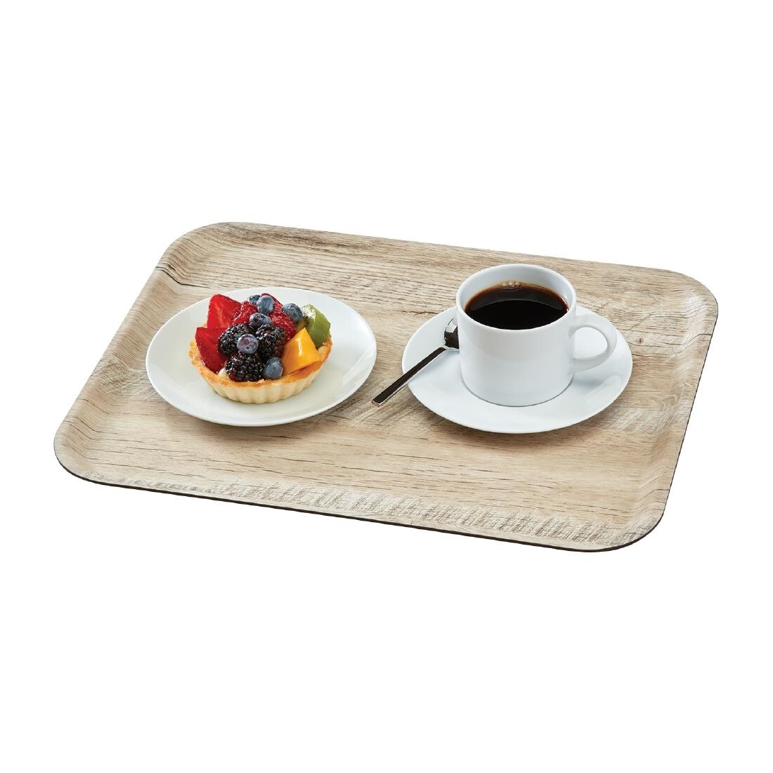 Cambro Madeira Tray Light Oak 430mm