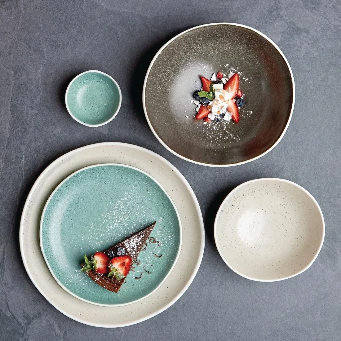 Olympia Chia Plates Sand 270mm (6 Pack) - Image 6