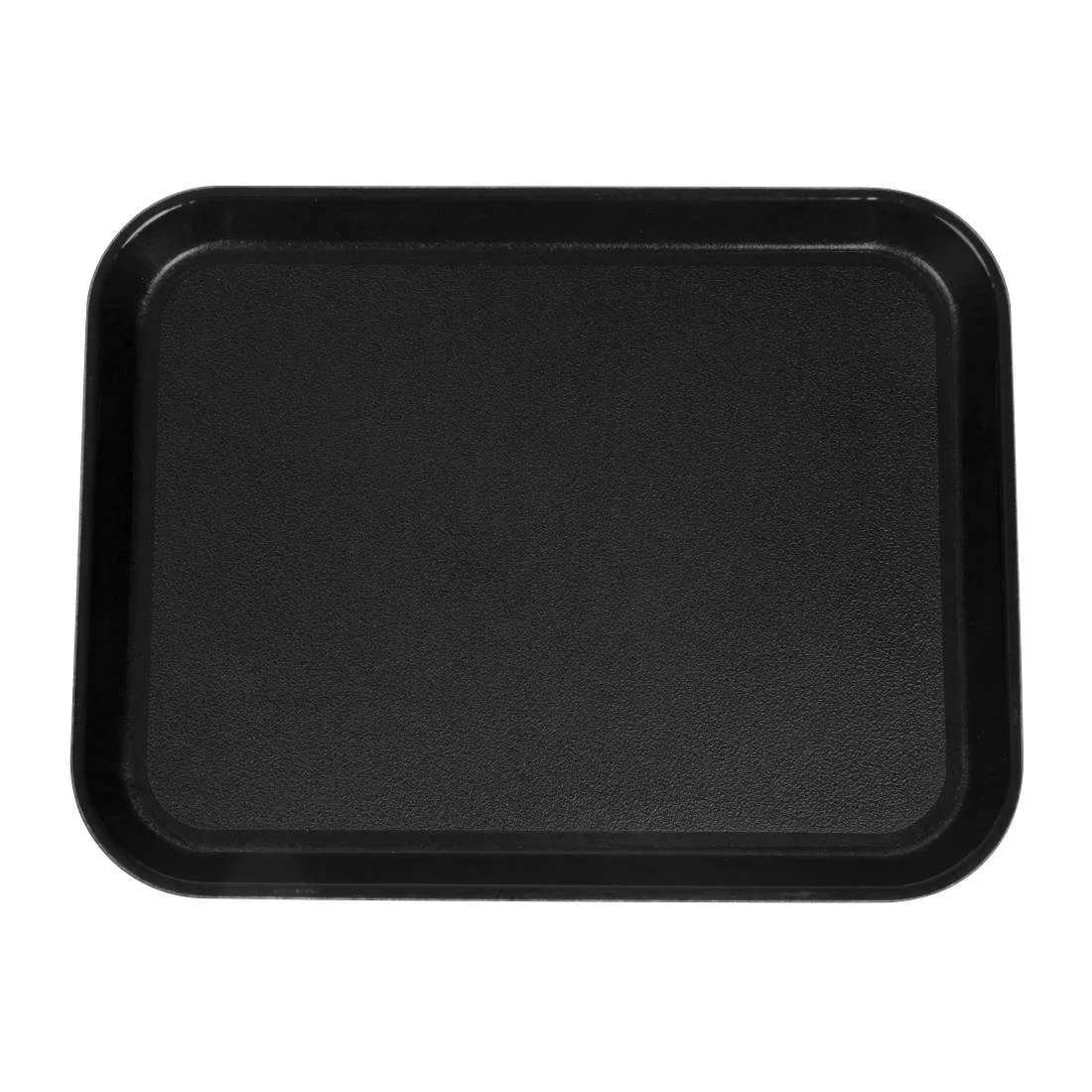 Cambro EpicTread Fibreglass Rectangular Non-Slip Tray Black 350mm - Image 3